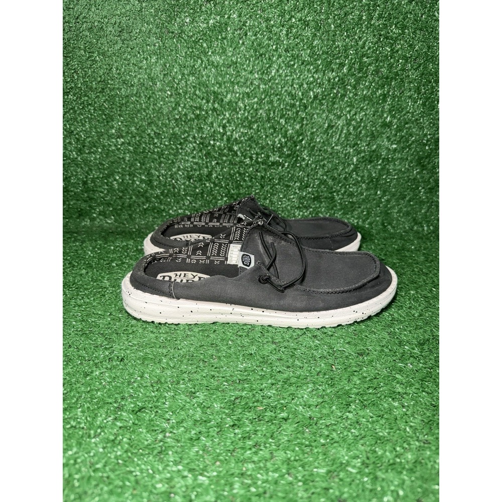Hey Dude Wendy Slip On Womens Size 7 Grey Beach Shoes Comfort Slip On Loafer